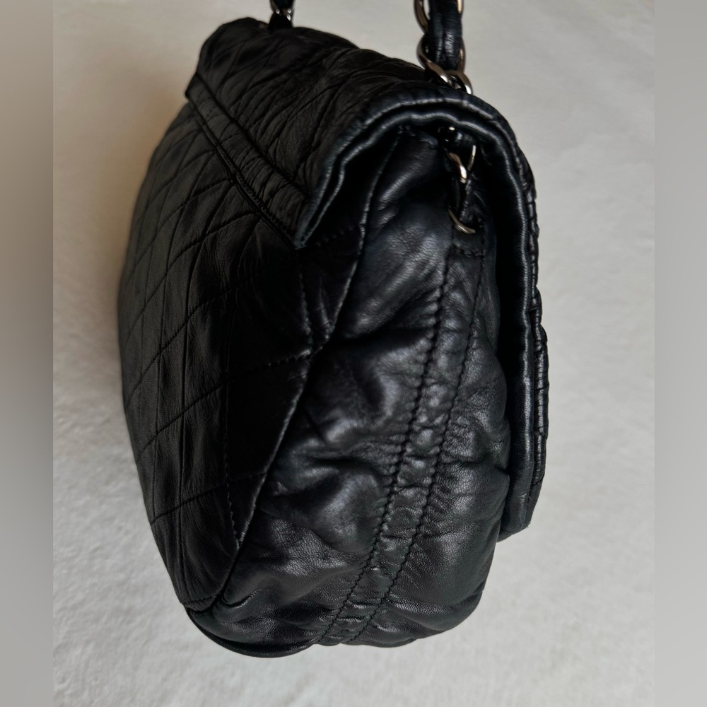 ᴿᵃʳᵉ ✨CHANEL 
Lambskin Quilted Small Sharpei Flap Black - Picture 8 of 16